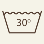 Lavado máximo 30º